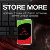 Seagate ST4000VN006 IronWolf 4TB 5400 RPM 256MB Cache SATA 6.0Gb/s 3.5" Internal Hard Drive