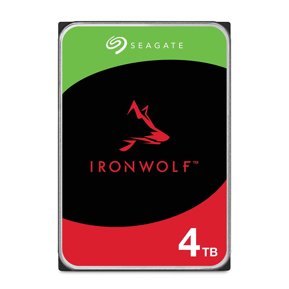 Seagate ST4000VN006 IronWolf 4TB 5400 RPM 256MB Cache SATA 6.0Gb/s 3.5" Internal Hard Drive
