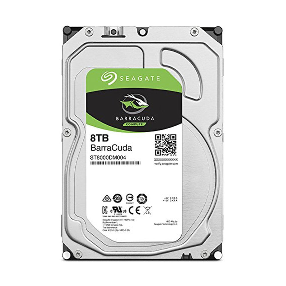 Seagate ST8000DM004 Barracuda 8TB SATA 6Gb/s 256MB 3.5-Inch Internal Hard Drive
