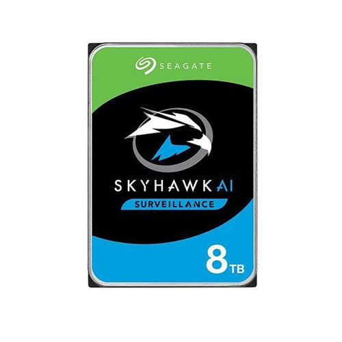 Seagate Skyhawk AI 8TB 7200 RPM 256MB Cache SATA 6.0Gb/s 3.5" Internal Hard Drive ST8000VE001