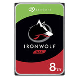 Seagate IronWolf 8TB NAS Internal Hard Drive HDD – 3.5 Inch SATA 6Gb/s 7200 RPM 256MB Cache for RAID Network ST8000VN004