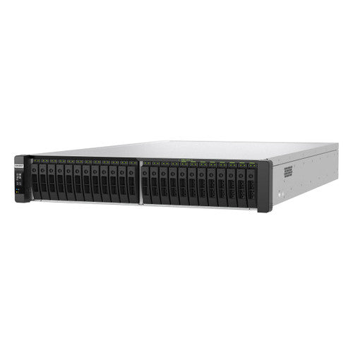 QNAP TDS-H2489FU-R2-4314-1T-US 24-Bay 2U all-flash NAS, NVMe Gen 4 x4, Dual Intel Xeon Silver 4314Y, 1TB ECC DDR4 RAM