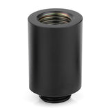 Thermal Grizzly TG-DM-FIT-0008 DeltaMate Extender MF28 –Black 28mm G1/4 Male-to-Female Spacer for Custom PC Water-Cooling