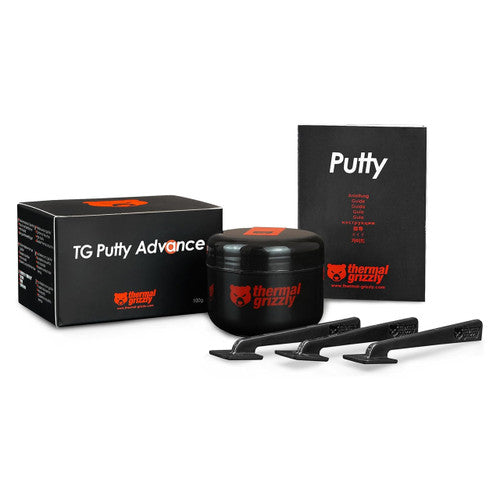 Thermal Grizzly  TG-P-A-100 Putty Advance 100g Electrically Non-Conductive Thermal Putty for GPU Modding,Thermal Pad
