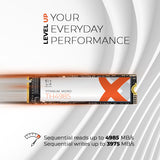 Titanium Micro TH4985 1TB PCIe NVME 4.0 Gen 4 M.2 2280 Internal SSD TMNM2Q-TH4985-1TB