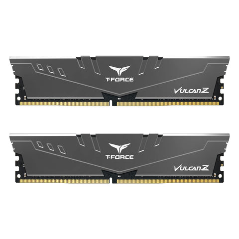 TEAMGROUP T-Force Vulcan Z DDR4 16GB Kit (2x8GB) 3200MHz (PC4-25600) Desktop Memory Module TLZGD416G3200HC16CDC01