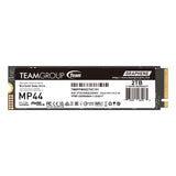 TEAMGROUP TM8FPW002T0C101 MP44 2TB SLC Cache Gen 4x4 M.2 2280 PCIe 4.0,NVMe Laptop,Desktop,NAS SSD Read Up to 7400MB/s
