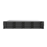 QNAP 2U 12-bay NAS/iSCSI IP-SAN, Intel Celeron J4125 4-core 2.0GHz,4GB RAM,HDMI1.4b,Redundant PSU TS-1253DU-RP-4G-US
