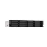 QNAP 2U 12-bay NAS/iSCSI IP-SAN, Intel Celeron J4125 4-core 2.0GHz,4GB RAM,HDMI1.4b,Redundant PSU TS-1253DU-RP-4G-US