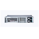 QNAP TS-1283XU-RP-E2124-8G-US 2U 12-Bay 10GbE NAS and iSCSI IP-SAN,Intel Xeon E-2124 4-core 3.3 GHz,8 GB DDR4 ECC