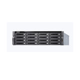 QNAP TS-1673AU-RP 3U 16-Bay NAS/iSCSI IP-SAN,AMD Ryzen V1500B Quad-core 2.2GHz,16GB RAM,Redundant PSU