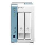 QNAP TS-231K 2-Bay Personal Cloud NAS for Backup and Data Sharing. Annapurna Labs 4-core 1.7GHz, 1GB RAM