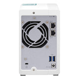 QNAP TS-231K 2-Bay Personal Cloud NAS for Backup and Data Sharing. Annapurna Labs 4-core 1.7GHz, 1GB RAM