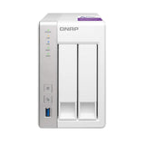 Special bundle - Qnap TS-231P-US Personal Cloud NAS + Pack of 2 - HGST 0S04007 Deskstar NAS 3.5-Inch 6TB Internal Hard Drive