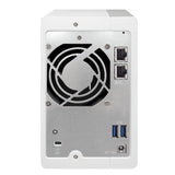 Qnap TS-231P-US Personal Cloud NAS with DLNA mobile apps and Airplay support. ARM Cortex A15 1.7GHz Dual Core 1GB RAM