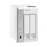 Special bundle - Qnap TS-231P-US Personal Cloud NAS + Pack of 2 - HGST 0S04007 Deskstar NAS 3.5-Inch 6TB Internal Hard Drive