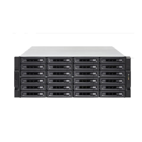 QNAP TS-2483XU-RP-E2136-16G-US  4U 24-Bay 10GbE NAS and iSCSI IP-SAN, Intel Xeon E-2136 6-core 3.3 GHz ,16 GB DDR4 ECC