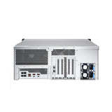 QNAP TS-2483XU-RP-E2136-16G-US  4U 24-Bay 10GbE NAS and iSCSI IP-SAN, Intel Xeon E-2136 6-core 3.3 GHz ,16 GB DDR4 ECC