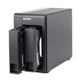Qnap TS-251+-2G-US 2-Bay Next Gen Personal Cloud NAS Intel 2.0GHz Quad-Core CPU with Media Transcoding