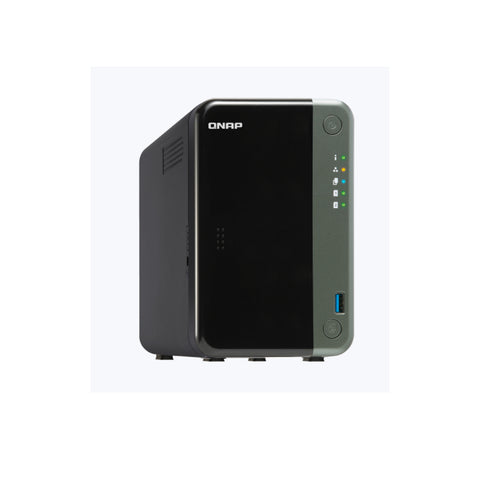 QNAP TS-253D 2-Bay Desktop NAS. Intel Celeron Gemini Lake J4125 quad-core 2.0GHz with 4GB DDR4 RAM