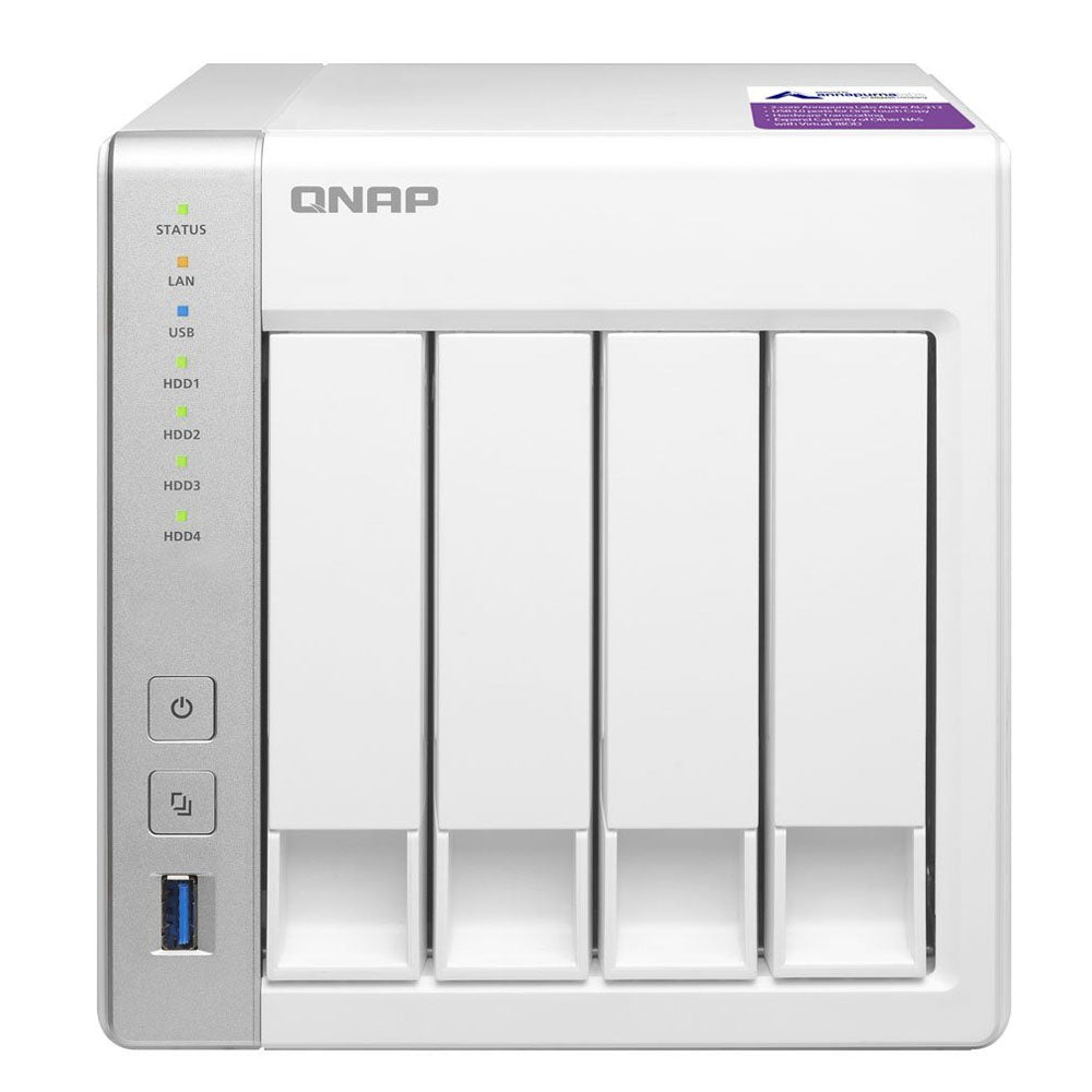 Qnap TS-431P-US 4-bay Personal Cloud NAS ARM Cortex A15 1.7GHzDual Core 1GB RAM