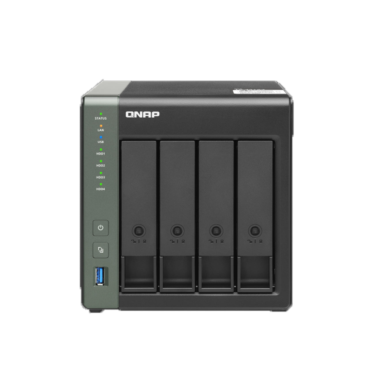 QNAP TS-431X3-4G 4-Bay ARM-based NAS with Hardware Encryption, Quad Core 1.7GHz,4GB RAM,10GbE SFP+,2.5GbE and 1GbE LAN