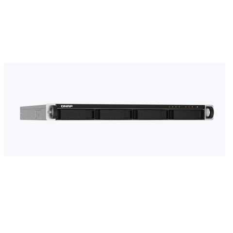 QNAP TS-432PXU 1U 4-Bay ARM-based 2.5G &10G NAS,Quad Core 1.7GHz,2GB DDR3 RAM,Single Power Supply(not upgradeable)