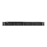 QNAP TS-433EU-US 4-Bay short-depth 12" ARM Corten-A55 4C 2.0GHz NAS, Male-G52 GPU, 4GB DDR4 RAM, 2.5GbE & USB 3.2 Gen