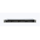 QNAP TS-451DEU 1U 4-Bay 11.6"-depth NAS,Intel Celeron J4025 dual-core up to 2.9GHz, 2GB DDR4 SODIMM RAM