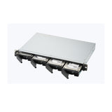 QNAP TS-451DEU 1U 4-Bay 11.6"-depth NAS,Intel Celeron J4025 dual-core up to 2.9GHz, 2GB DDR4 SODIMM RAM