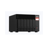 QNAP TS-673A 6-bay NAS/iSCSI IP-SAN, AMD Ryzen V1000 series V1500B 4C/8T 2.2 GHz, 8GB RAM, two 2.5GbE, 10G-ready