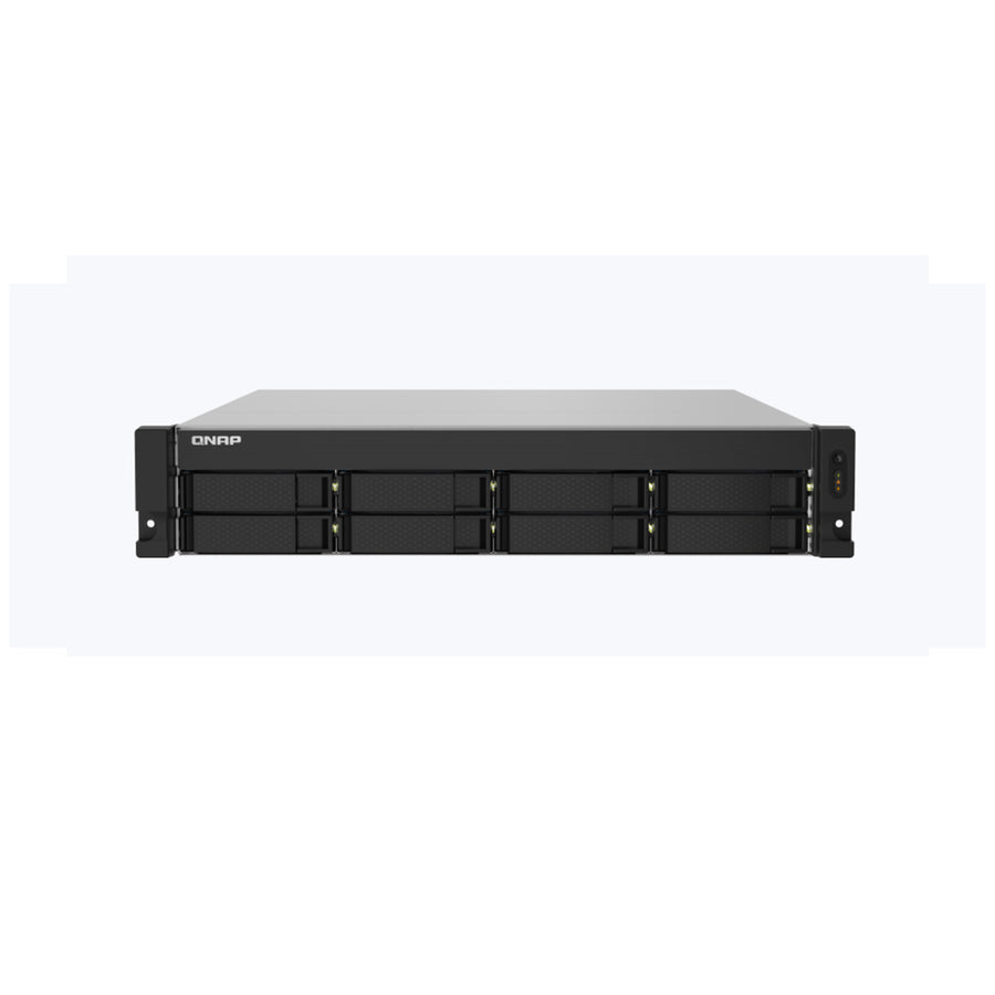 QNAP TS-832PXU 2U 8-Bay ARM-based 2.5G &10G NAS, Quad Core 1.7GHz, 4GB DDR3 RAM, Single Power Supply