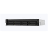 QNAP TS-832PXU-RP 2U 8-Bay ARM-based 2.5G &10G NAS, Quad Core 1.7GHz, 4GB DDR3 RAM,Redundant Power Supply
