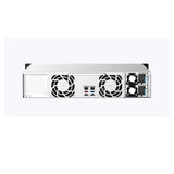QNAP TS-873AU-4G 2U 8-Bay NAS/iSCSI IP-SAN. AMD Ryzen V1500B Quad-core 2.2GHz, 4GB RAM, 2x2.5GbE LAN, Single PSU