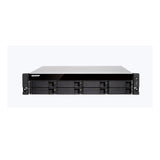 QNAP TS-883XU-RP 8G 8-Bay 10GbE NAS and iSCSI IP-SAN,Intel Xeon E-2124 4-core 3.3 GHz processor,8GB DDR4 ECC
