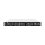 QNAP 10-Bay 1U all flash NAS, U.2/U.3 NVMe Gen 4 x 4, AMD EPYC 7232P, 64GB RDIMM DDR4 ECC RAM TS-H1090FU-7232P-64G-US