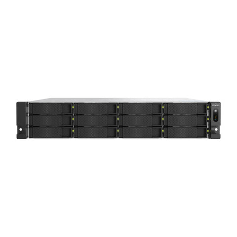QNAP 2U 12-Bay QTS hero NAS, AMD Ryzen 7 7000 series ,32GB DDR5 non-ECC RAM , 550W redundant TS-H1277AXU-RP-R7-32G-US