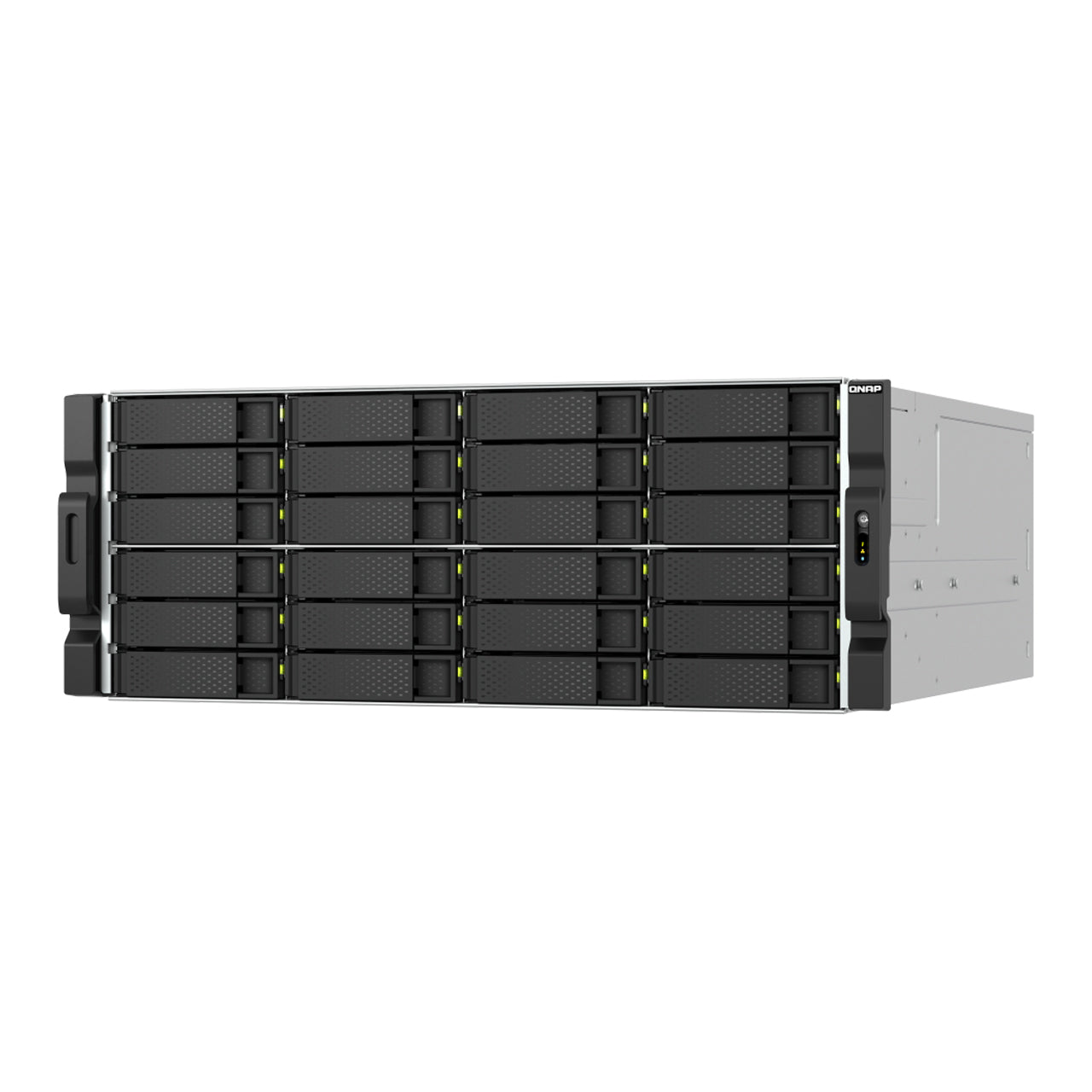 QNAP TS-H2477AXU-RP-R7-32G-US 4U 24-Bay QuTS hero NAS, AMD Ryzen 7000 series 8C16T, 32GB DDR5 non-ECC,2 x 550W redundant