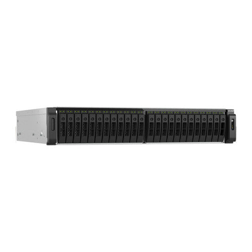 QNAP 2U 30-bay 2.5" SATA 6Gbps all-flash NAS, AMD Ryzen 5 7000 series 6C12T, 32GB DDR5 non-ECC RAM TS-H3077AFU-R5-32G-US