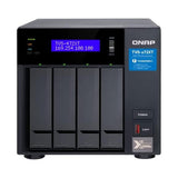 QNAP Ultra-High Speed 4 Bay Thunderbolt 3 NAS,Intel Core i3 4-core Processor, 4GB DDR4 RAM,10G x 1 TVS-472XT-i3-4G-US