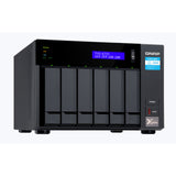 QNAP TVS-672X 6-bay NAS/iSCSI IP-SAN,Intel Core i3-8100T 4-Core 3.1 GHz, 8GB DDR4 RAM, 10GbE*1 (BASE-T), 1GbE*2