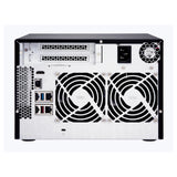 QNAP TVS-672X 6-bay NAS/iSCSI IP-SAN,Intel Core i3-8100T 4-Core 3.1 GHz, 8GB DDR4 RAM, 10GbE*1 (BASE-T), 1GbE*2