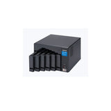 QNAP 6-Bay NAS Thunderbolt 3, Intel i3-8100T 4-core 3.1 GHz,8GB DDR4 RAM,3.5"/2.5" HDD/SSD slot x 6 TVS-672XT-i3-8G-US
