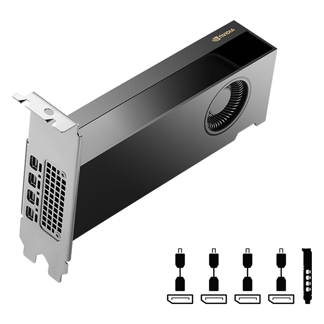 PNY VCNRTX2000ADA-PB NVIDIA RTX 2000, Ada Generation 16GB, DDR6, 128-Bit Graphics Card