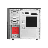 Antec VSK4000E-U3 Mid-Tower Case with 2X USB 3.0 Ports Durable Steel Bottom & Front Side Vents Case - Black