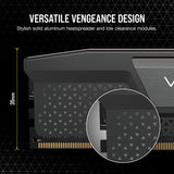 Corsair CMK32GX5M2B6000C38 Vengeance DDR5 RAM 32GB (2x16GB) 6000MHz Intel XMP iCUE Compatible Computer Memory - Black