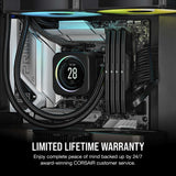 Corsair CMK32GX5M2B6000C38 Vengeance DDR5 RAM 32GB (2x16GB) 6000MHz Intel XMP iCUE Compatible Computer Memory - Black