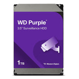 WD 1TB Purple Surveillance Internal Hard Drive HDD - SATA 6 Gb/s, 64 MB Cache, 3.5" WD11PURZ