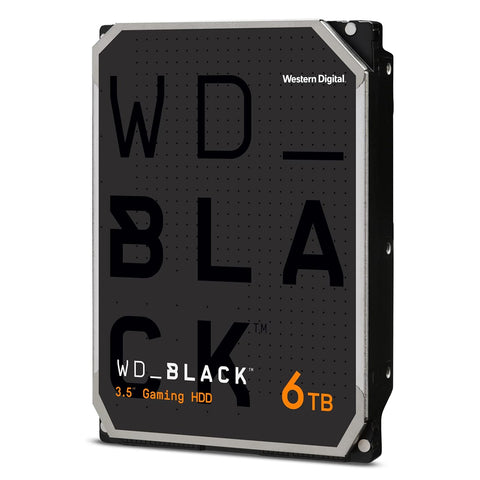 WD WD6004FZBX 6TB WD_Black Performance Internal Hard Drive HDD - 7200 RPM, SATA 6 Gb/s, 256 MB Cache, 3.5"