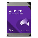 WD 6TB WD Purple Surveillance Internal Hard Drive HDD SATA 6 Gb/s, 256 MB Cache, 3.5" WD64PURZ